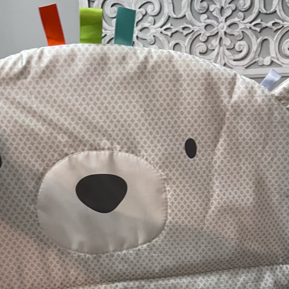 Bright Starts Tummy Time Prop & Play Activity Mat - Polar Bear, Ages Newborn + - Picture 6 of 10